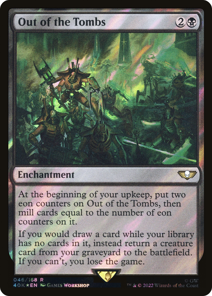 Out of the Tombs (046) Surge Foil - Warhammer 40,000 Commander