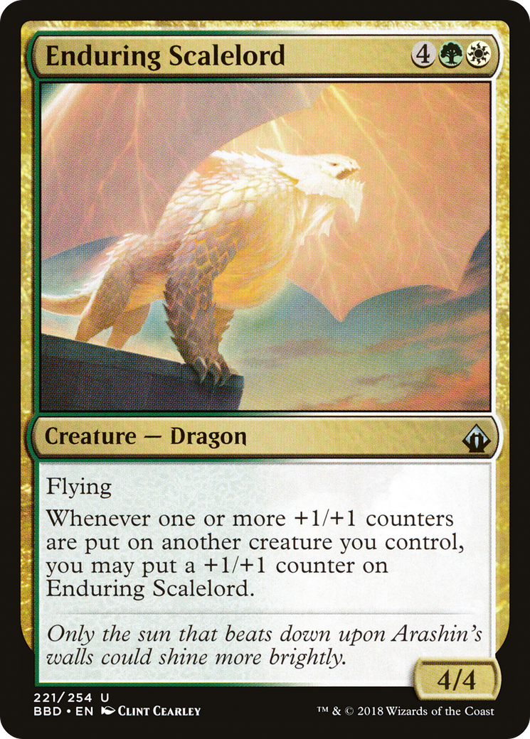 Enduring Scalelord (221) - Battlebond