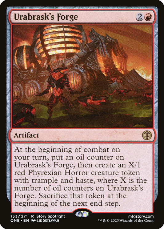 Urabrask's Forge [Phyrexia: All Will Be One] Foil