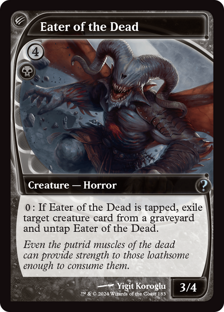 Eater of the Dead (Future Sight) (183) Foil - Mystery Booster 2