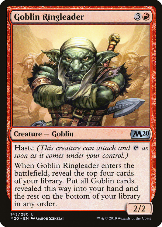Goblin Ringleader (143) - Core Set 2020
