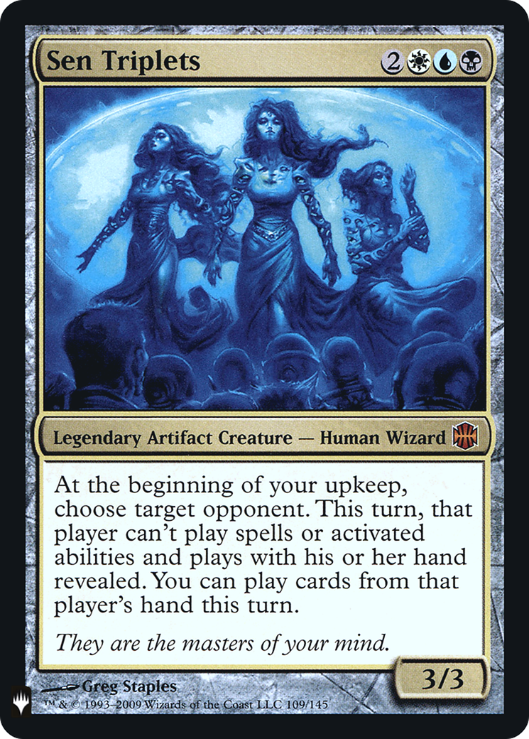 Sen Triplets (ARB-109) Foil - The List