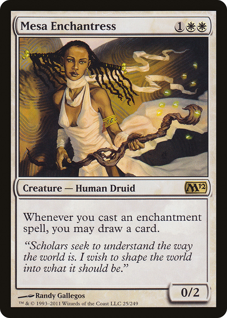 Mesa Enchantress (025) - Magic 2012