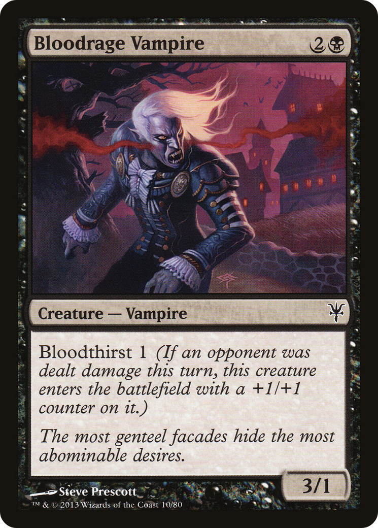 Bloodrage Vampire (010) - Duel Decks: Sorin vs. Tibalt