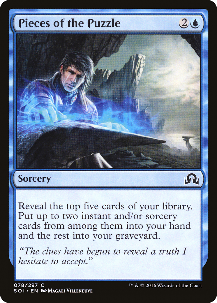 Pieces of the Puzzle (078) Foil - Shadows over Innistrad