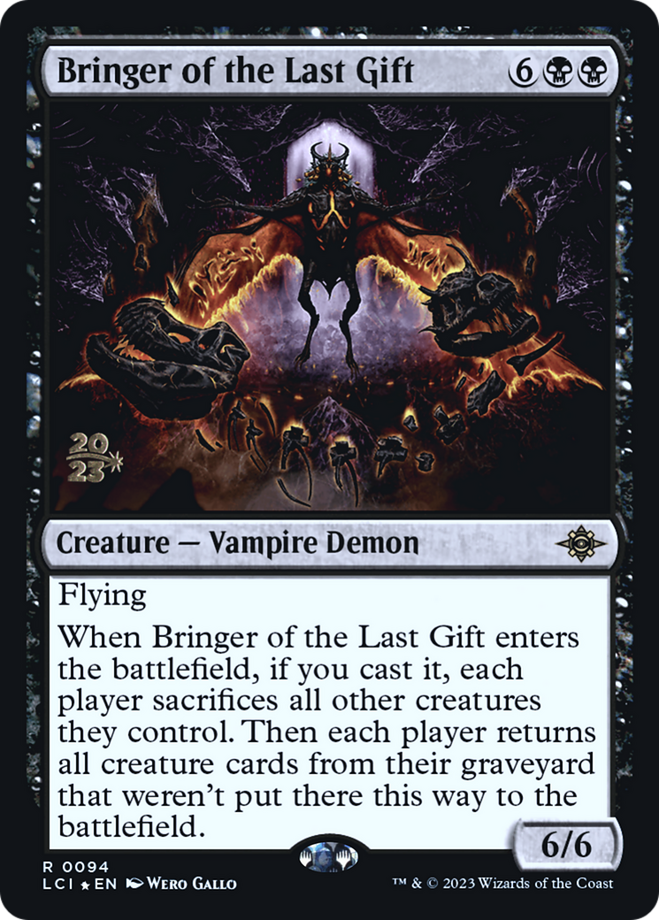 Bringer of the Last Gift [The Lost Caverns of Ixalan Prerelease Cards] | Silver Goblin