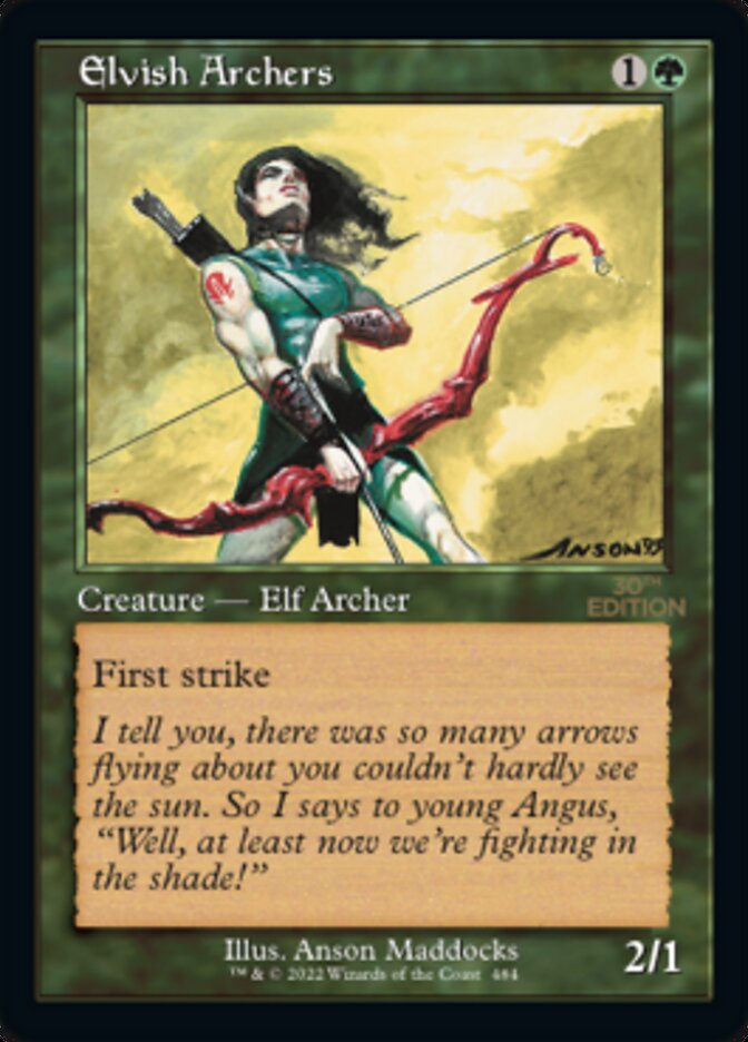 Elvish Archers (Retro) [30th Anniversary Edition] | Silver Goblin