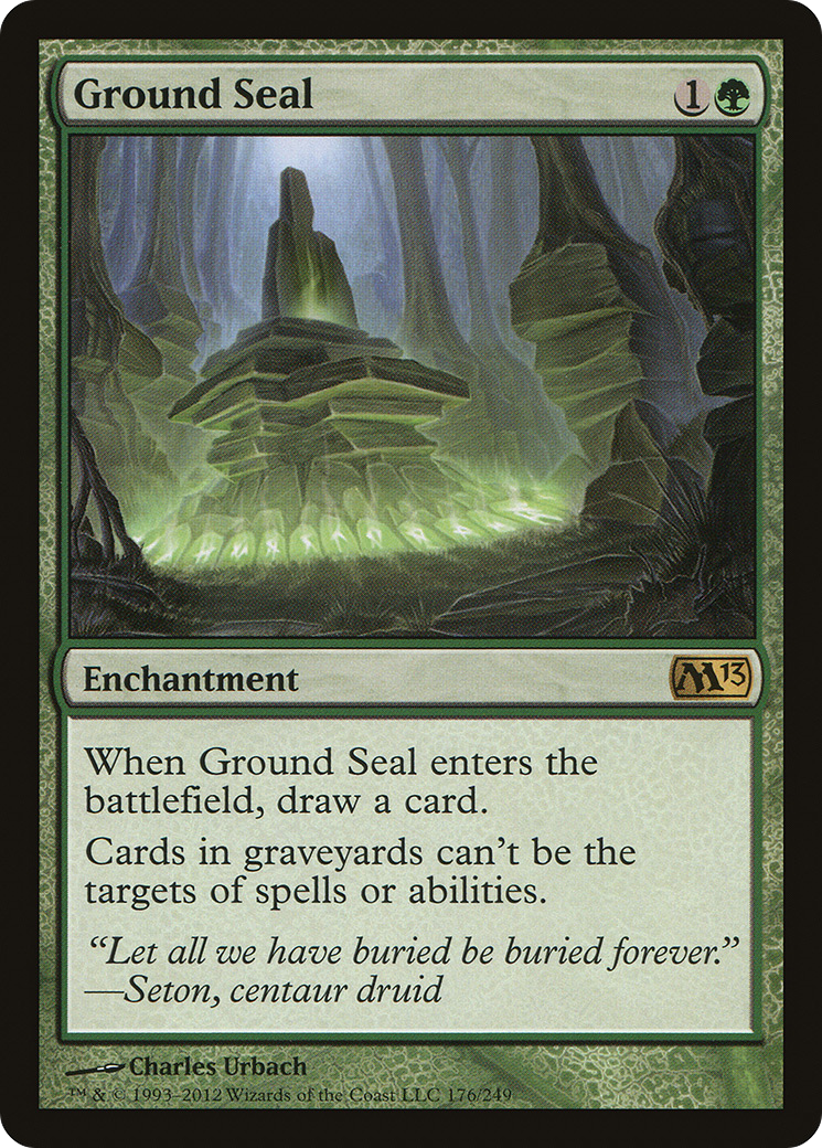 Ground Seal (176) Foil - Magic 2013