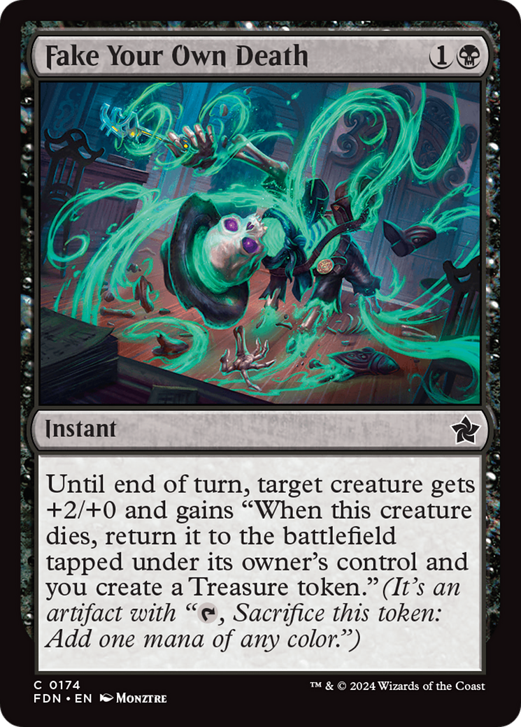 Fake Your Own Death [Foundations] Foil