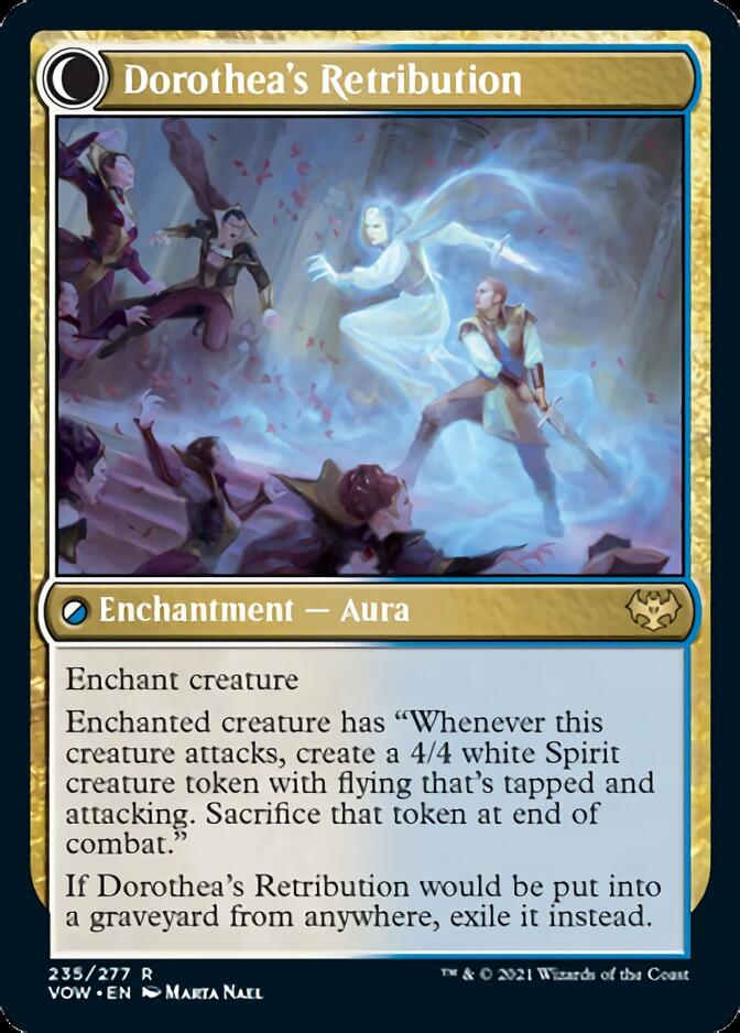 Dorothea, Vengeful Victim // Dorothea's Retribution [Innistrad: Crimson Vow] Foil