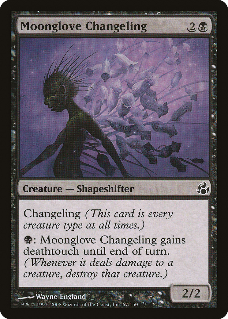 Moonglove Changeling (067) Foil - Morningtide
