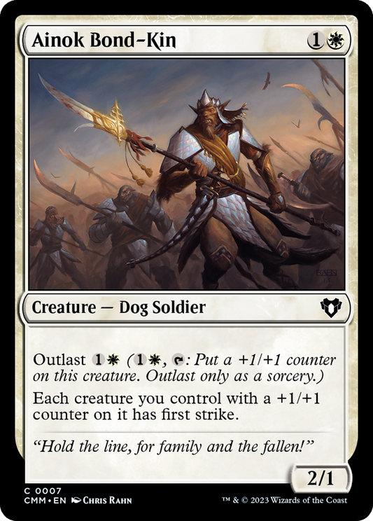 Ainok Bond-Kin [Commander Masters] Foil