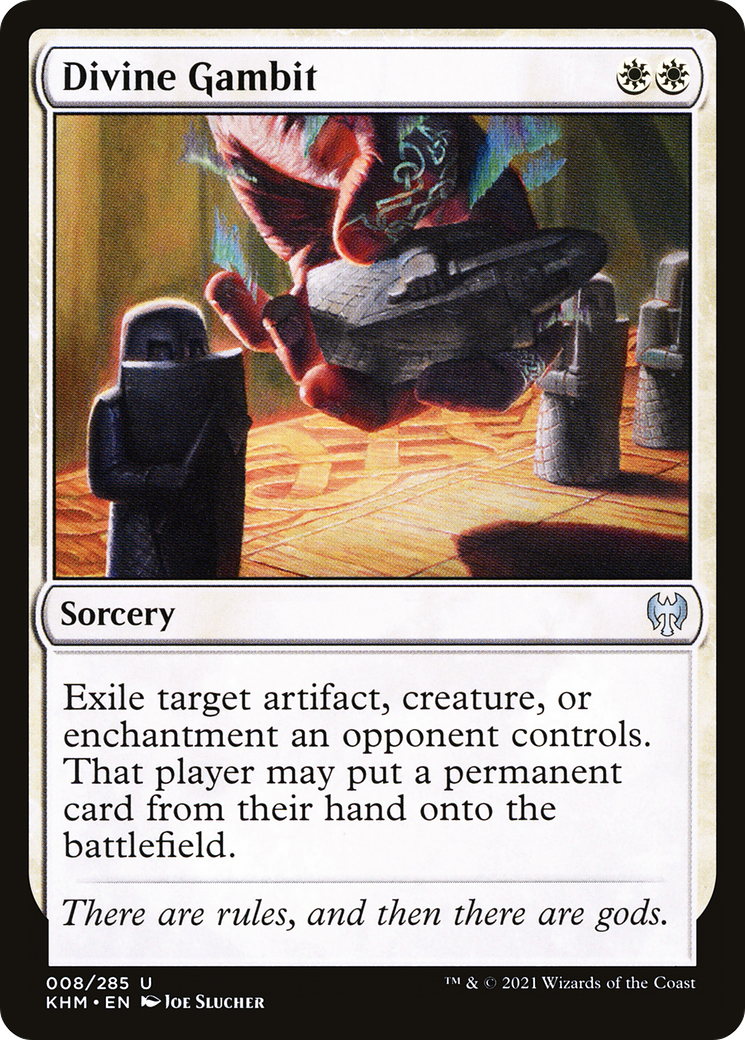 Divine Gambit (008) Foil - Kaldheim