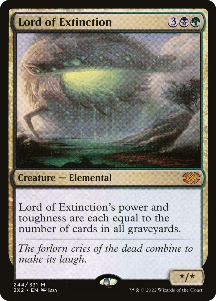 Lord of Extinction (244) Foil - Double Masters 2022