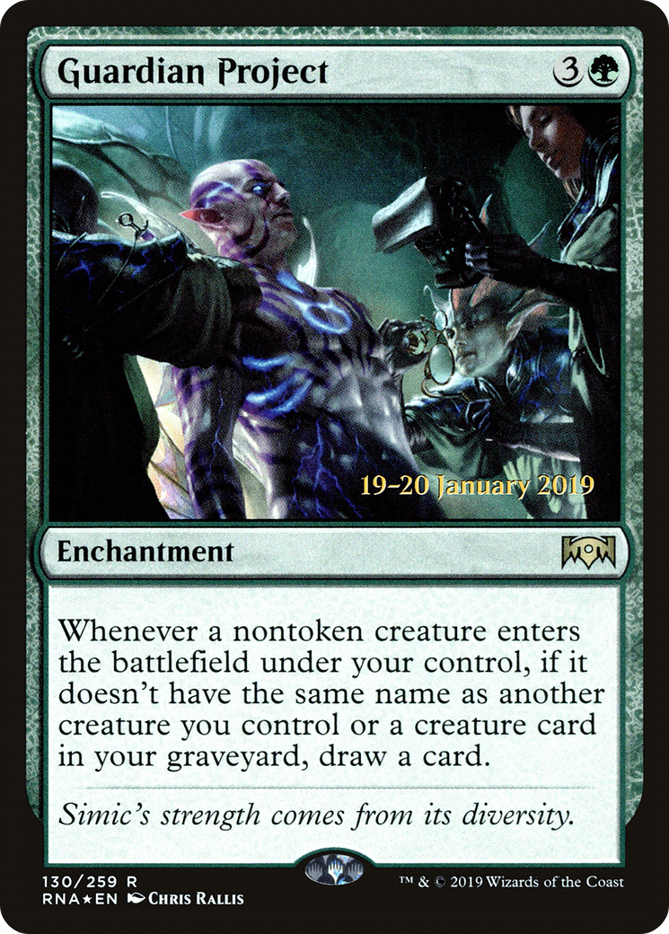 Guardian Project (130) Foil - Ravnica Allegiance Promos