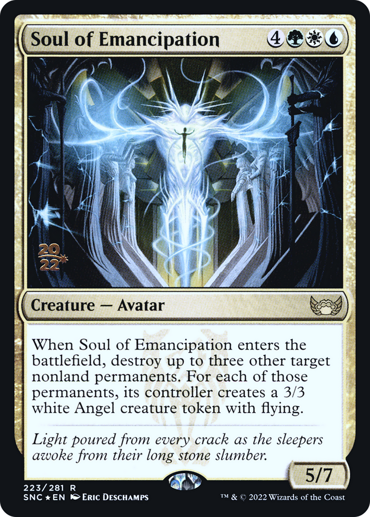 Soul of Emancipation (223s) Foil - Streets of New Capenna Promos