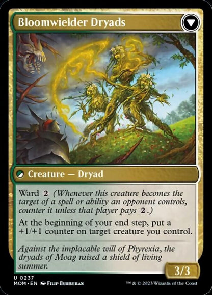 Invasion of Moag // Bloomwielder Dryads (237) - March of the Machine