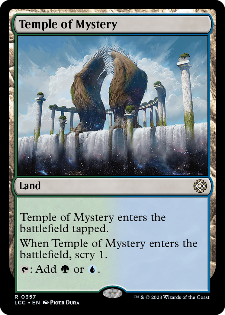 Temple of Mystery (357) - The Lost Caverns of Ixalan Commander