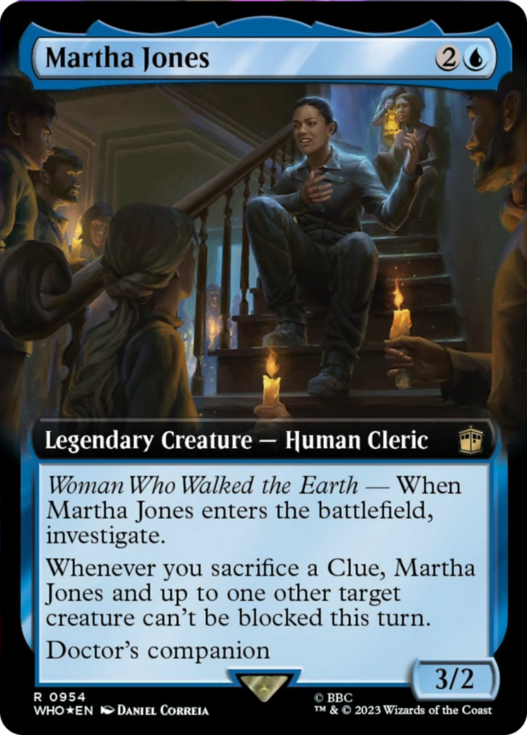 Martha Jones (Extended Art) (Surge Foil) [Doctor Who] | Silver Goblin