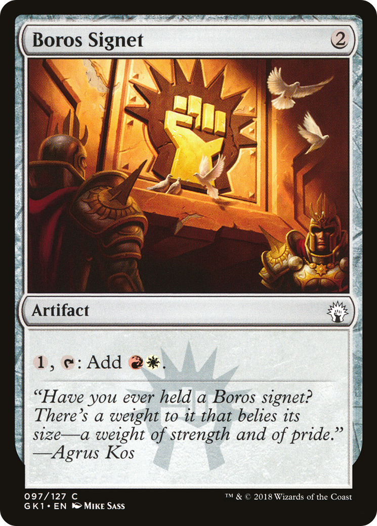 Boros Signet (097) - GRN Guild Kit