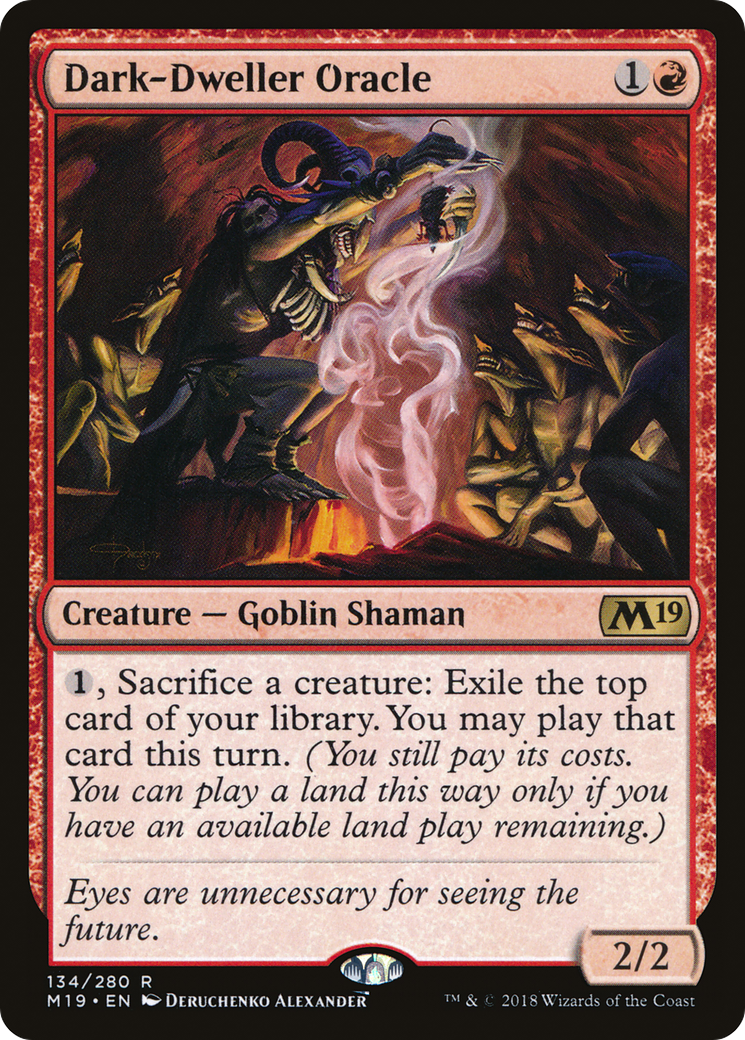 Dark-Dweller Oracle (134) - Core Set 2019