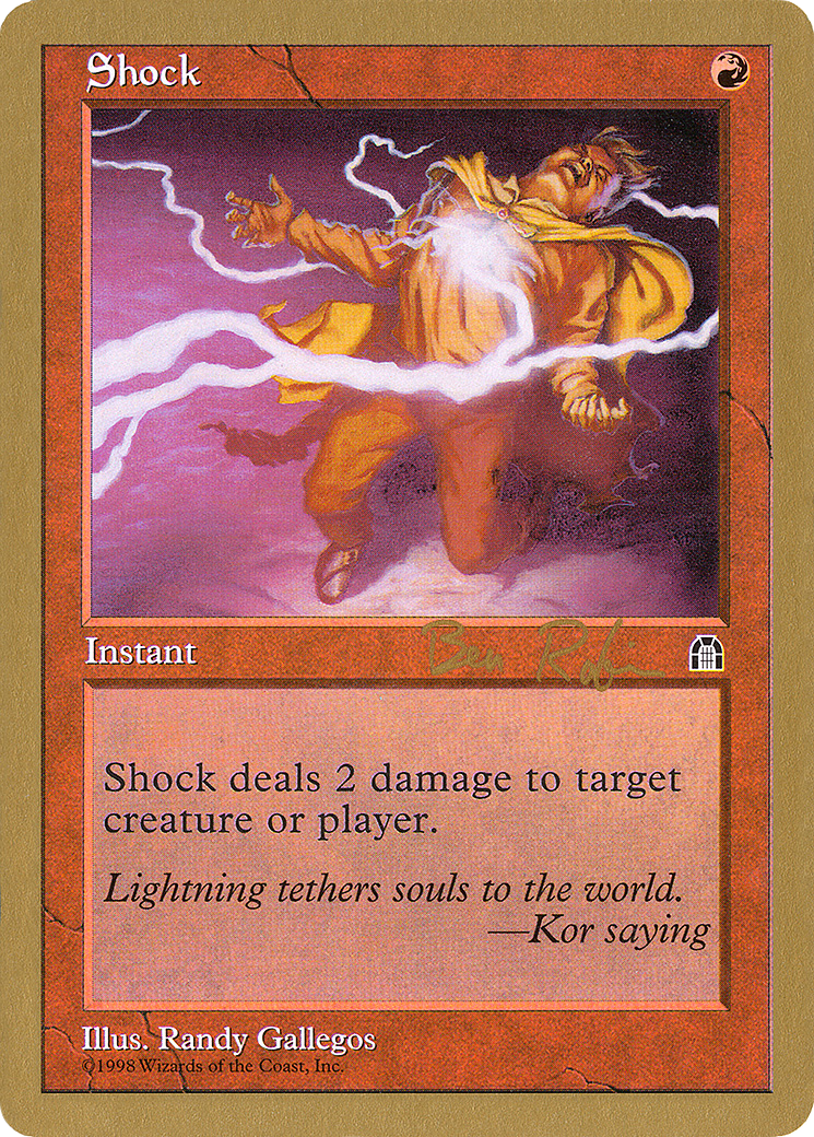 Shock - 1998 Ben Rubin (STH) (Retro) - World Championship Decks 1998