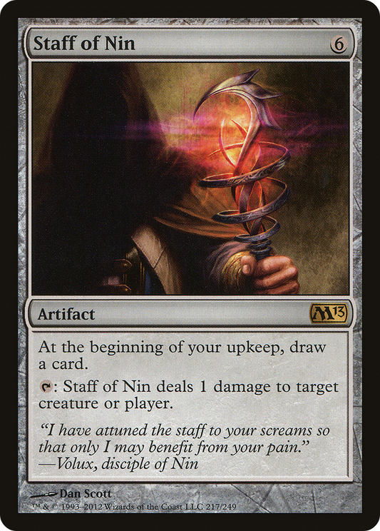 Staff of Nin [Magic 2013] Foil