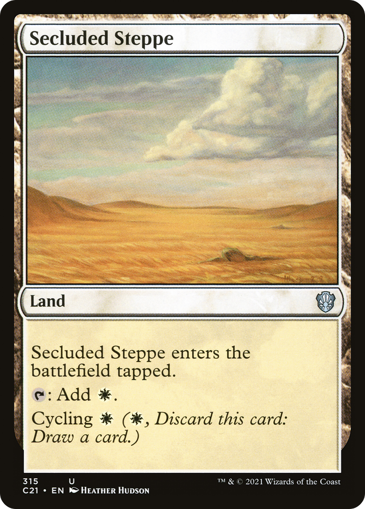Secluded Steppe (315) - Commander 2021