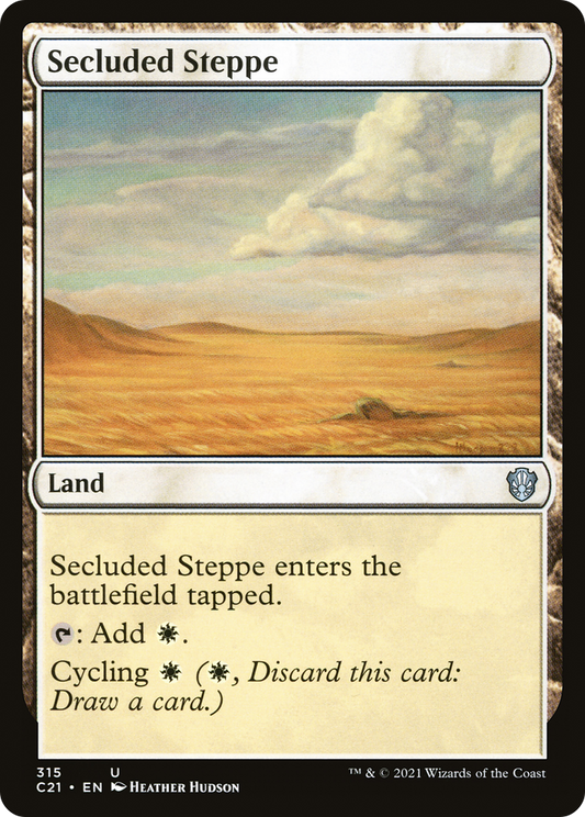 Secluded Steppe (315) - Commander 2021