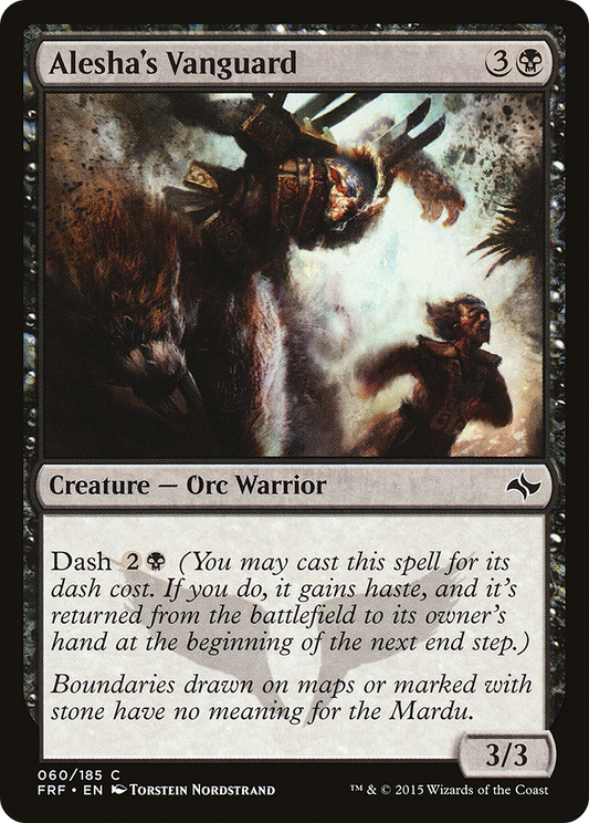 Alesha's Vanguard [Fate Reforged] Foil
