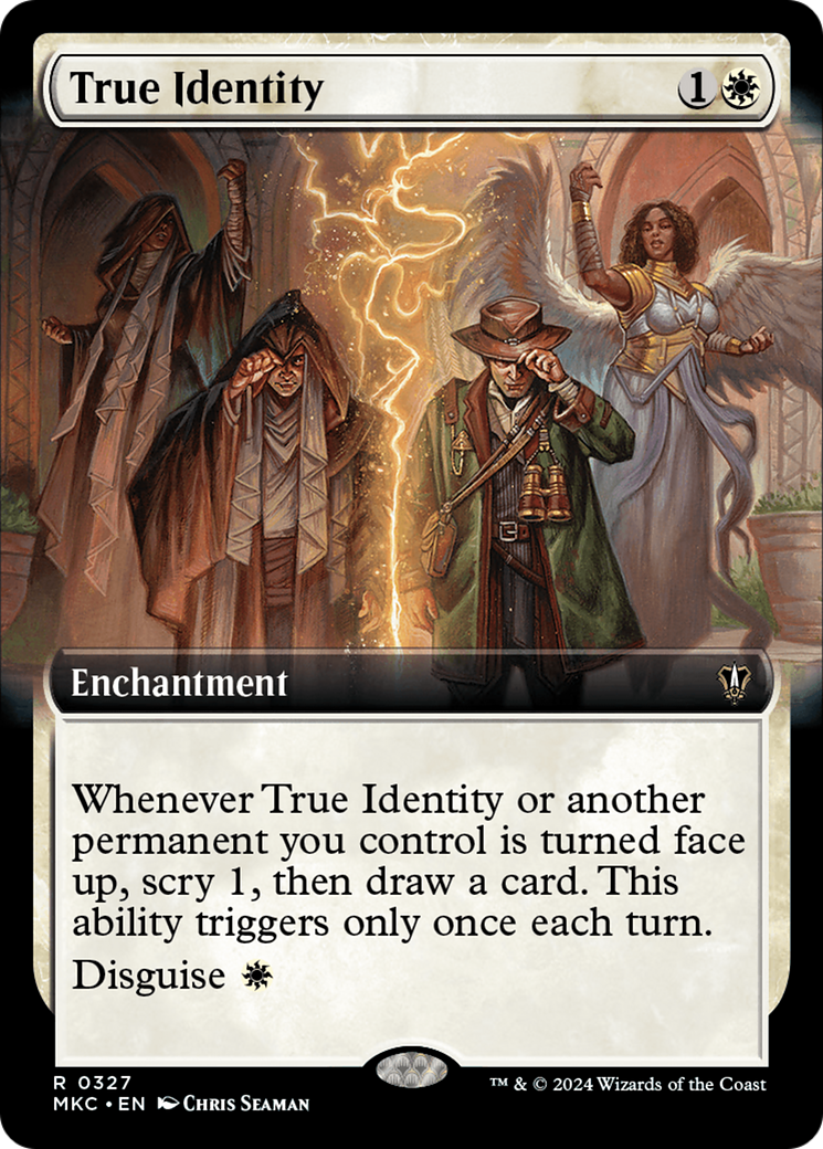 True Identity (Extended Art) (327) - Murders at Karlov Manor Commander