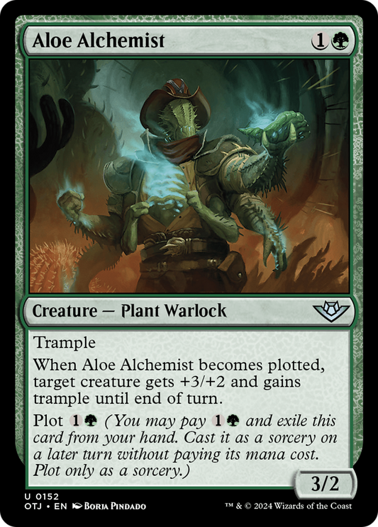 Aloe Alchemist (152) Foil - Outlaws of Thunder Junction