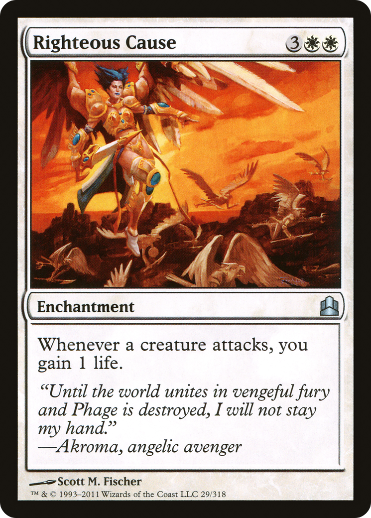 Righteous Cause (029) - Commander 2011