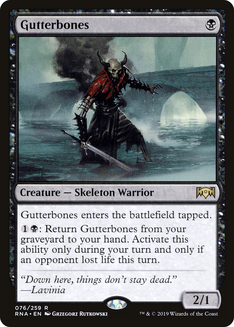 Gutterbones (076) - Ravnica Allegiance
