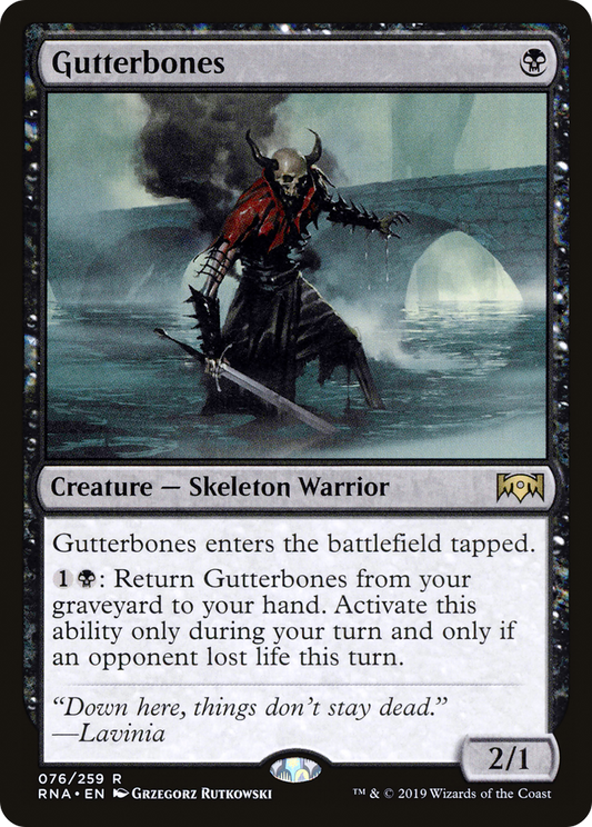 Gutterbones (076) - Ravnica Allegiance