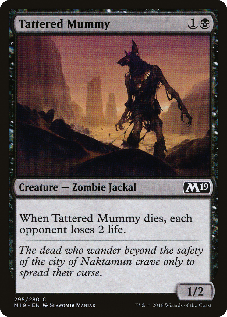 Tattered Mummy (295) - Core Set 2019