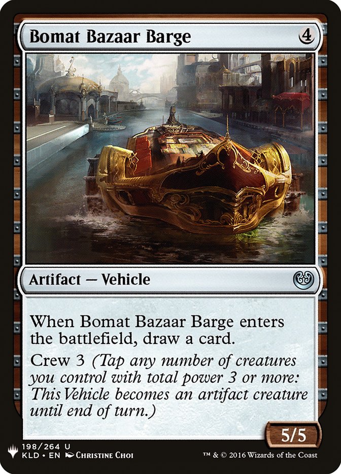 Bomat Bazaar Barge [Mystery Booster] | Silver Goblin