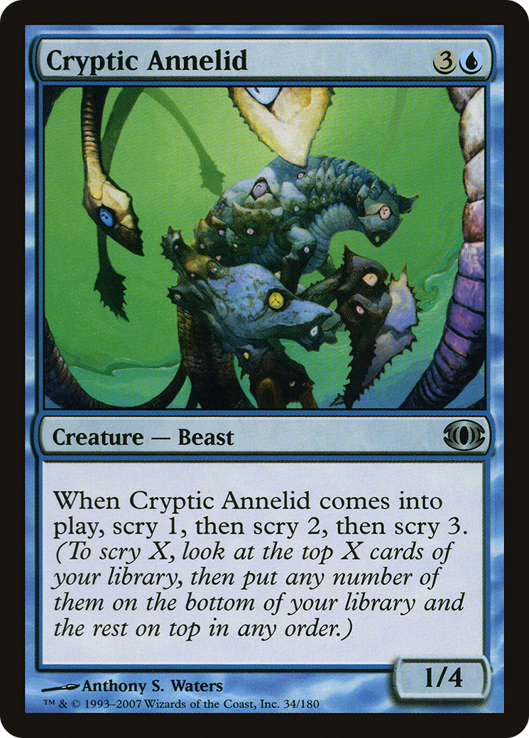 Cryptic Annelid (034) Foil - Future Sight