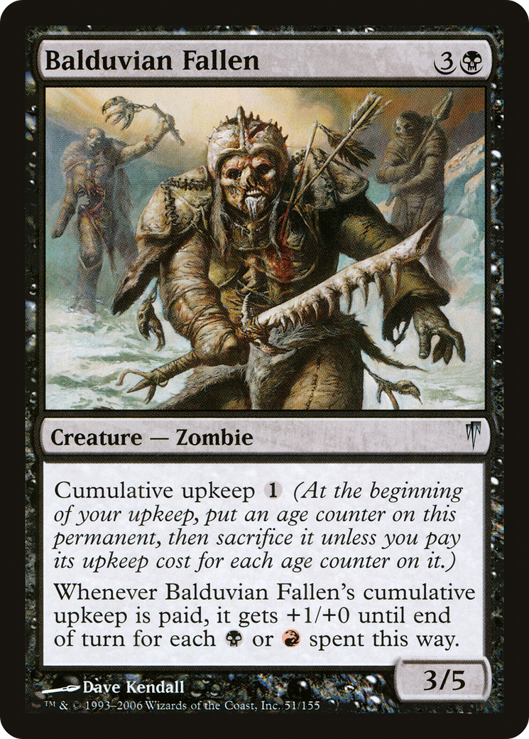 Balduvian Fallen (051) - Coldsnap