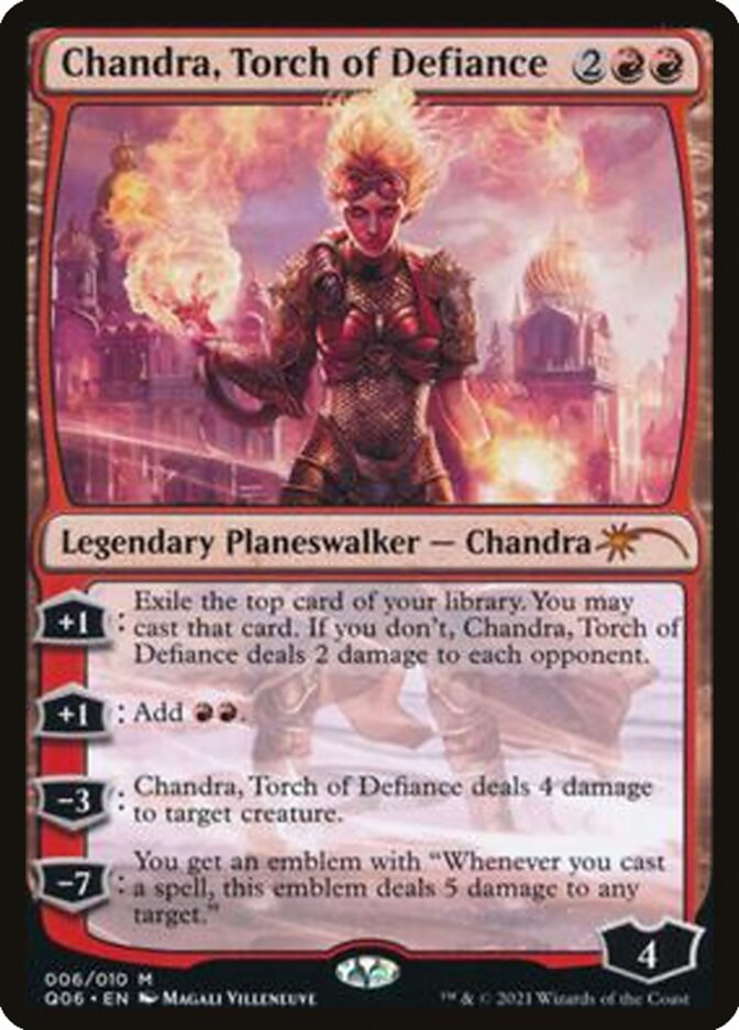 Chandra, Torch of Defiance [Pioneer Challenger Decks 2021] | Silver Goblin