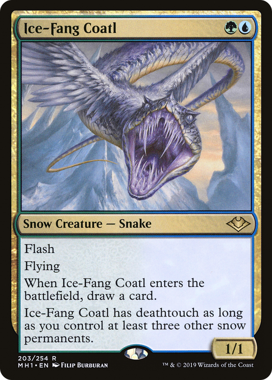 Ice-Fang Coatl (203) - Modern Horizons