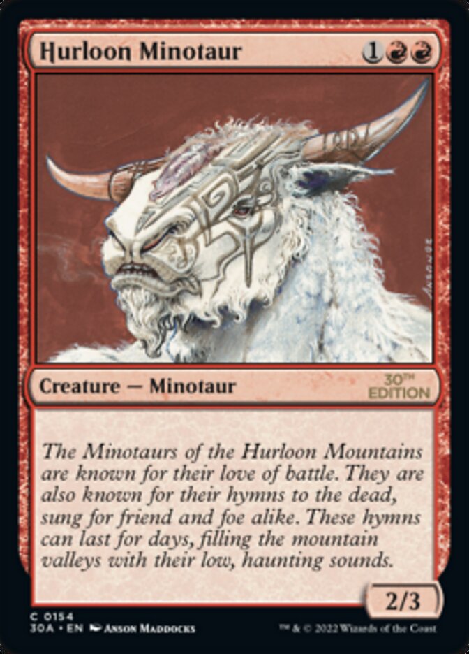 Hurloon Minotaur (154) - 30th Anniversary Edition