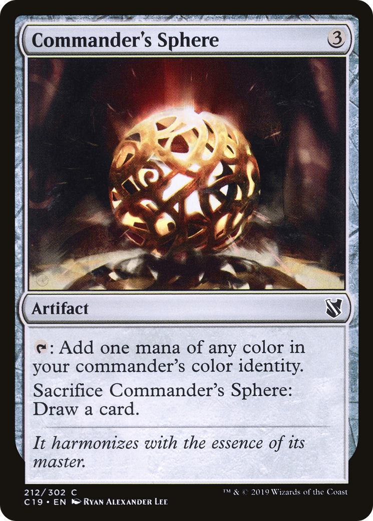 Commander's Sphere (212) - Commander 2019