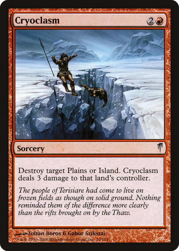 Cryoclasm (079) Foil - Coldsnap