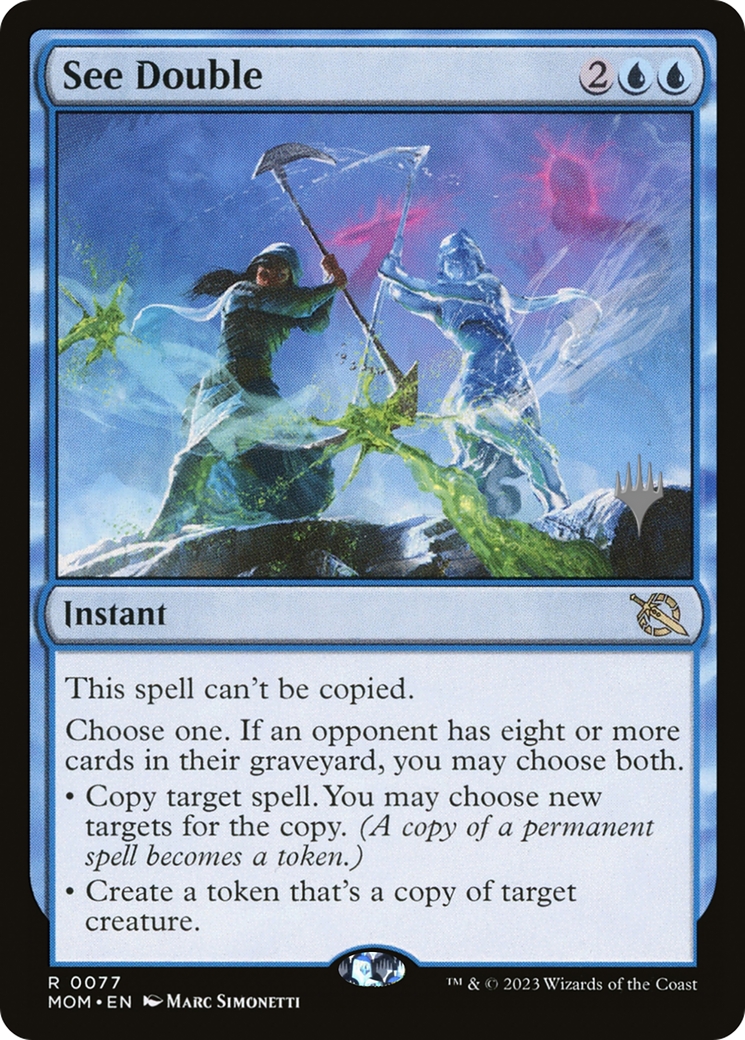 See Double (077) Foil - March of the Machine Promos