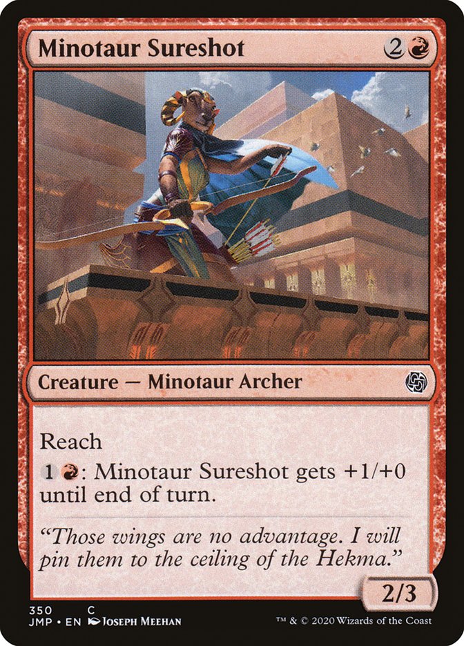 Minotaur Sureshot [Jumpstart] | Silver Goblin