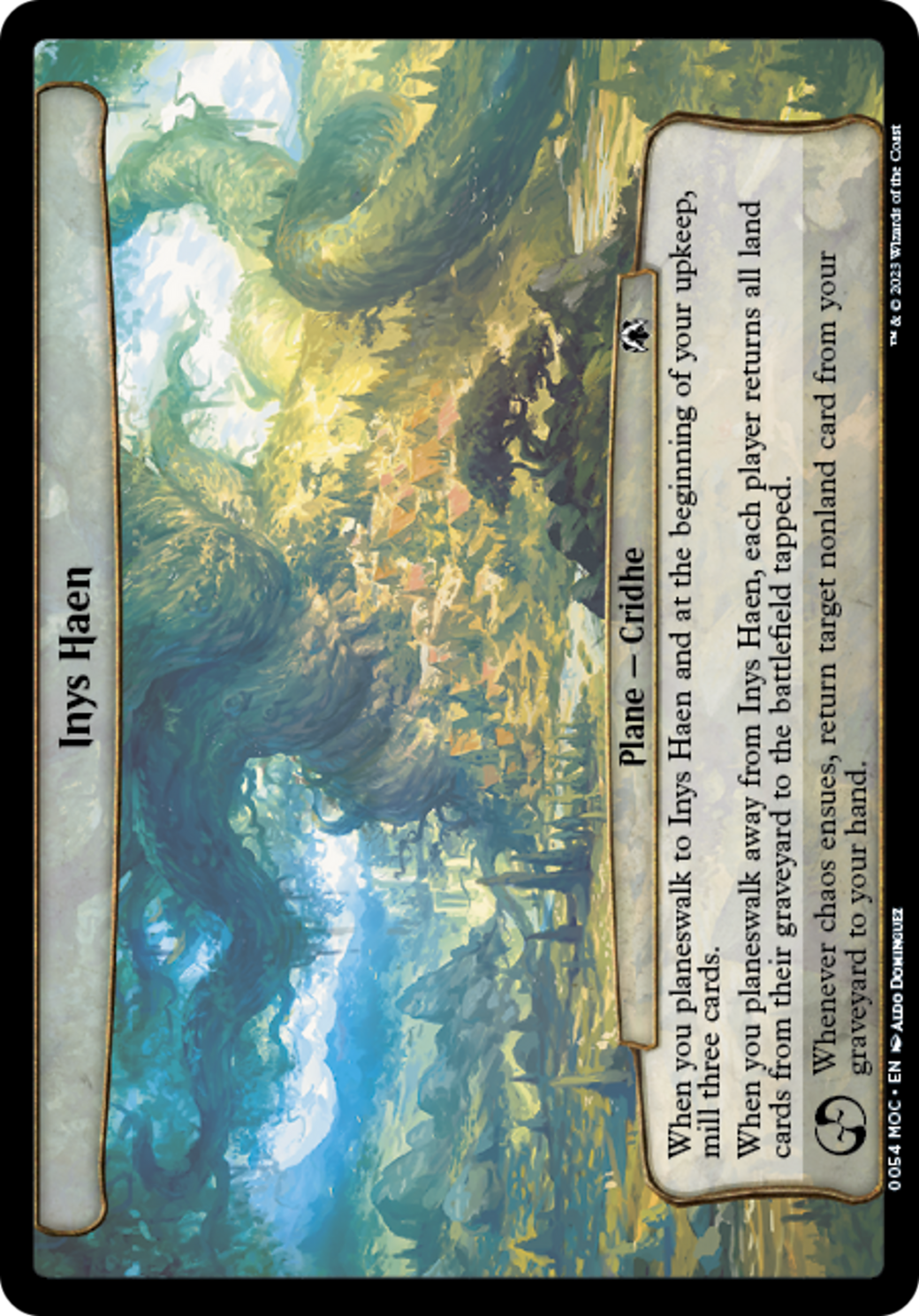 Inys Haen (054) - March of the Machine Commander