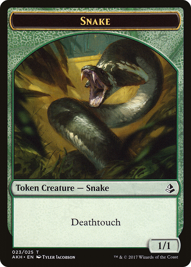 Snake (023) - Amonkhet Tokens