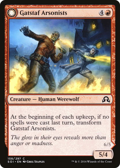 Gatstaf Arsonists (158) - Shadows over Innistrad