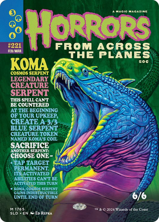 Koma, Cosmos Serpent (1765) - Secret Lair Drop